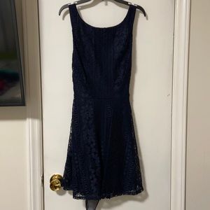 Navy blue junior dress size 1